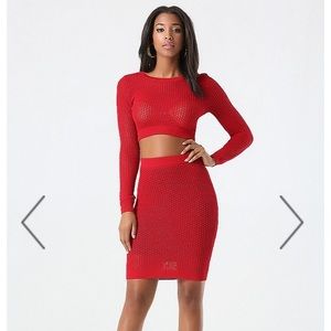 Gorgeous new• Bebe two piece set • Worn once!